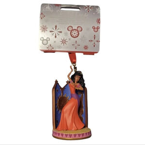 NWT Disney Parks The Hunchback of Notre Dame Esmeralda Sketchbook Ornament